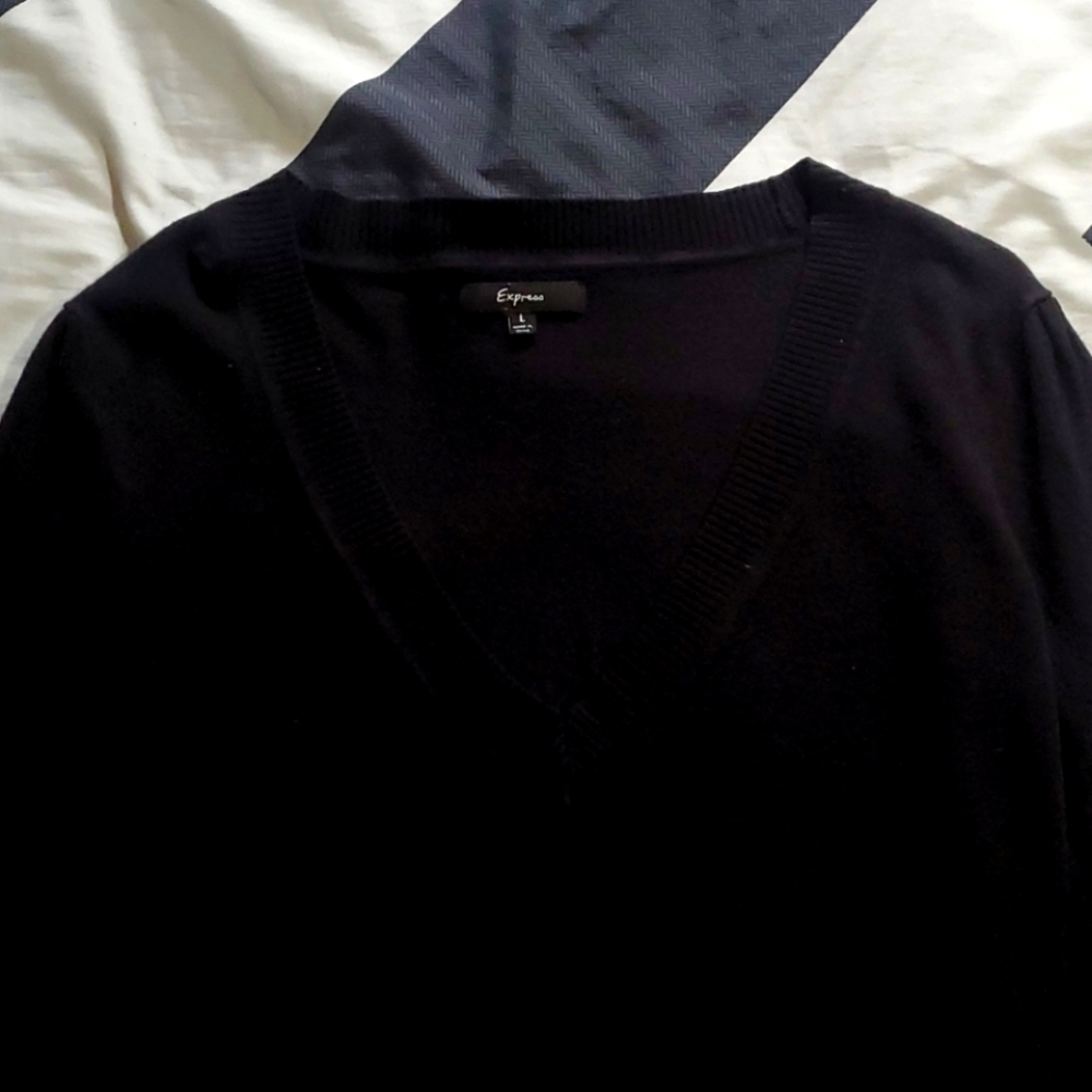 Womens Express V Neck sweater